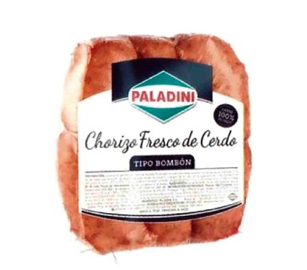 CHORIZO DE BOMBON PALADINI X 6UN.