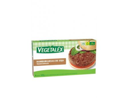 HAMBURGUESAS DE SOJA VEGETALEX   x300Gr.