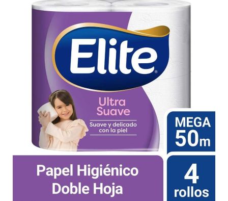 PAPEL HIG.ELITE DOBLE HOJA 50 MTS
