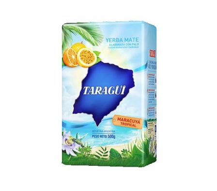 TARAGUY YERBA MATE SABORES DE MUNDO MARACUYA 