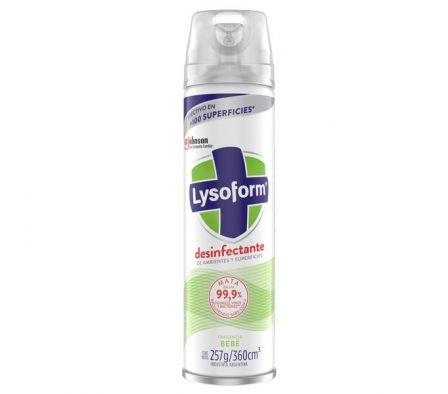 DESINF LYSOFORM AER BEBE 360 ML