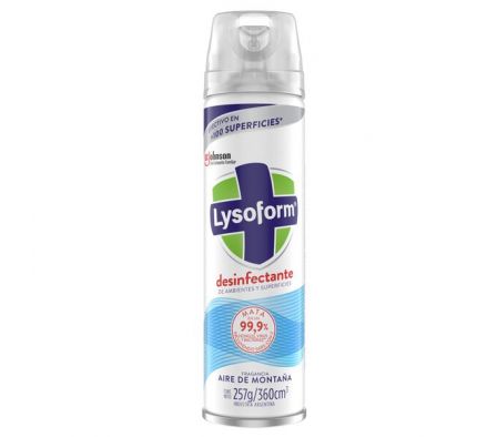 DESINFECTANTE LYSOFORM AER AIRE MONTAÑA 360 ML