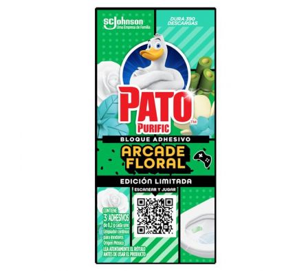 BLOQUE ADHAESIVO PATO ARCADE FLORAL 24.6G