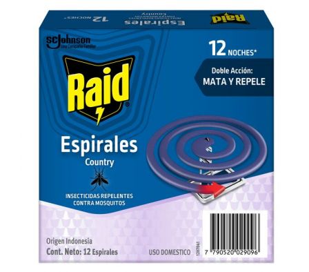 ESPIRAL RAID LAVANDA 12/150GR 24ML