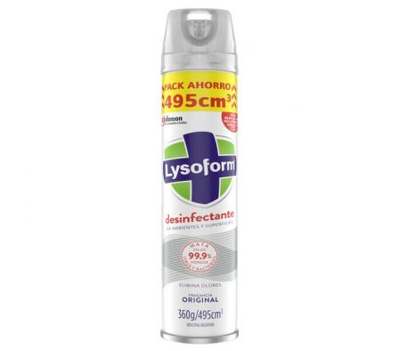 DESODORANTE AMB. LYSOFORM ORIGINAL 495ML