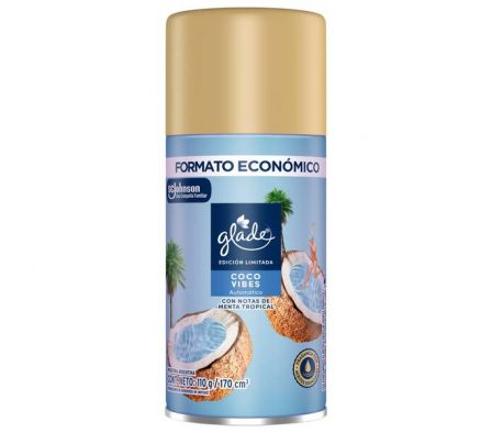 DESODORANTE DE AMBIENTE GLADE LILA BRILLANTE 110GR