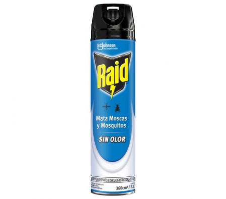 INSECTICIDA  RAID MM SIN OLOR X 360 ML