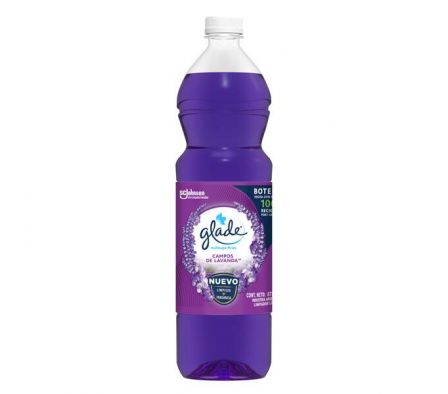 LIMPIADOR GLADE LIQUIDO LAVANDA 875ML