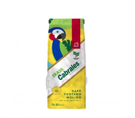 CAFÉ CABRALES MOLIDO TOSTADO BRASIL 250GR