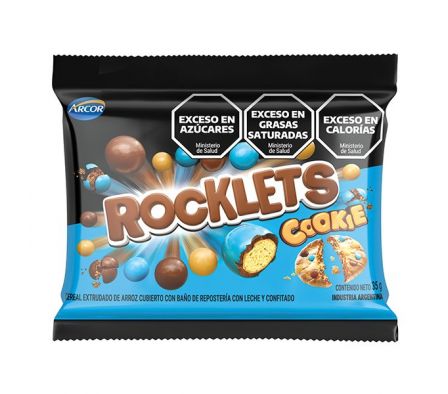CHOCOLATE ROCKLETS COOKIE 35GR