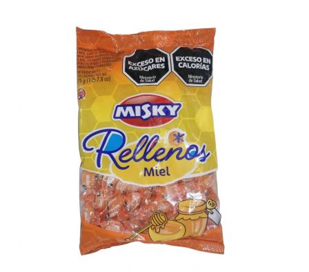 CARAMELO MISKY RELLENO MIEL 675GR