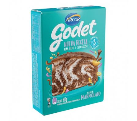 BIZCOCHUELO GODET MARMOLADO 500GR