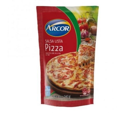 SALSA ARCOR PIZZA DOY PACK 340GR