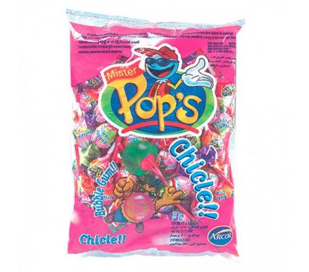 ARCOR CHUPETIN MISTER POPS 50 GR