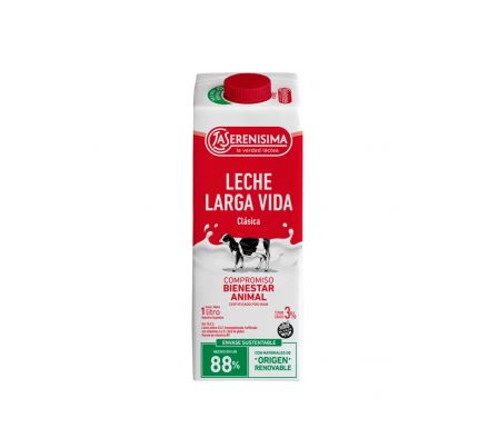  LECHE UAT ENTERA 1L LA SERENISIMA.