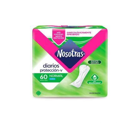 PROTECTOR DIARIO NOSOTRAS NORMAL C/CALENDULA 60UNI