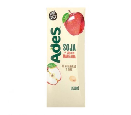 JUGO ADES MANZANA 200 ML.