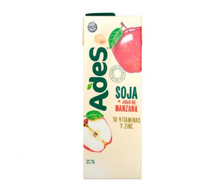 JUGO ADES MANZANA 1L