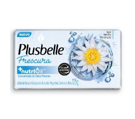 JABON TOCADOR PLUSBELLE FRESCURA X 120GR