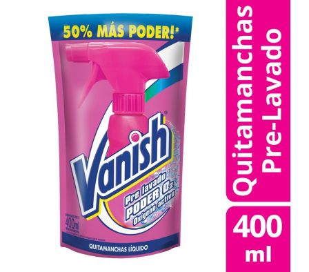 VANISH PODER 02 PRE LAVADO DOY PACK 12*