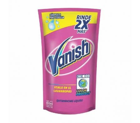 QUITA MANCHAS VANISH MULTIUSO ROSA DP 650 ML