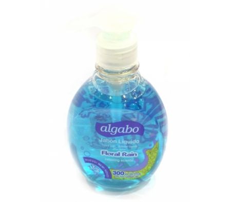 JABON LIQUIDO ALGABO FLORAL RAIL 295 ML *6