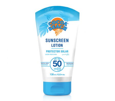 LOCION BRONCEADORA COCOA BEACH FPS 50 130ML