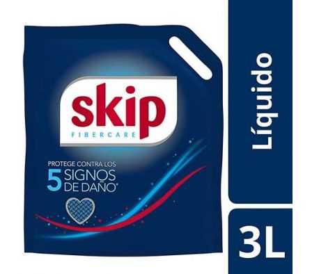 JABON LIQUIDO SKIP ROPA BIO ENZIMAS DP 3LT