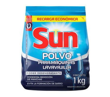 LAVAVAJILLAS SUN E/POLVO PROGRESS 1 KG