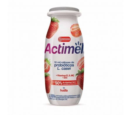 BEBIDA ACTIMEL LA SERENISIMA FRUTILLA 100GR