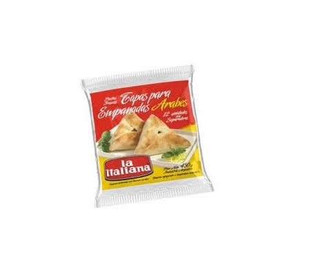 LA ITALIANA TAPA DE EMPANADA ARABES.