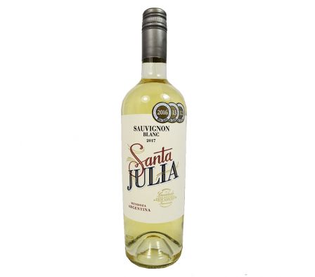 VINO  SANTA JULIA SAUVIGNON  BLANC 750 ML.