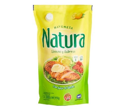 NATURA MAYONESA SACHET 250 ML *12