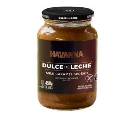 HAVANNA FRASCO DULCE DE LECHE 450 GR