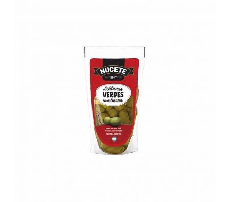 ACEITUNA NUCETE VERDES SACHET 180 GR *30