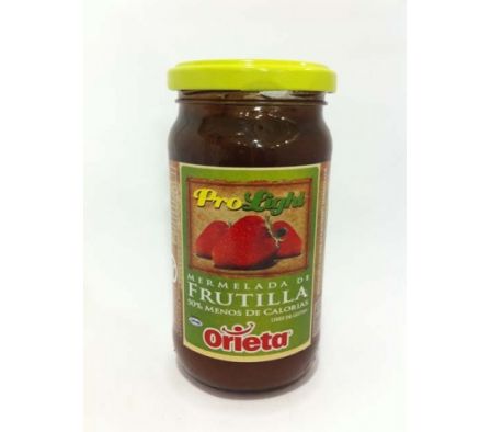 ORIETA MERMELADA PROLIGHT FRUTILLA 350GR