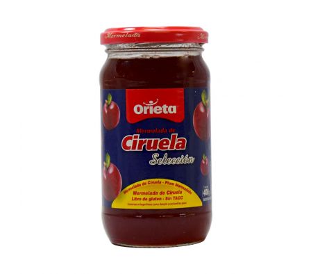 ORIETA MERMELADA SELECC. CIRUELA 400GR