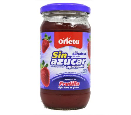 ORIETA MERMELADA PRO-DIABET FRUTILLA 340GR
