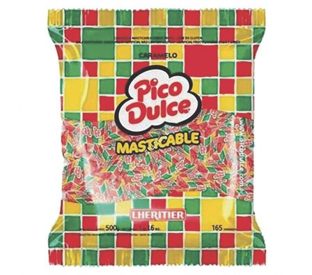 SOBERANA CARAMELO MASTICABLE PICO DULCE 500GR