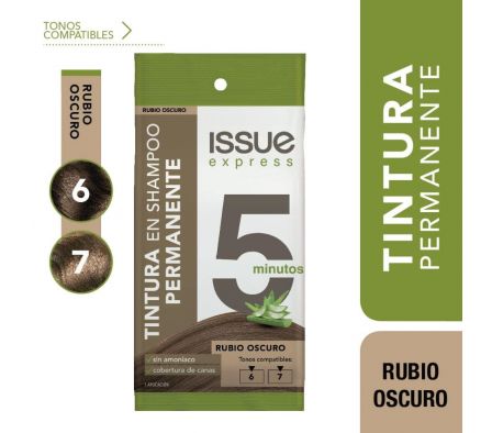 TINTE ISSUE EN SHAMPOO PACK RUBIO