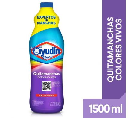 QUITAMANCHAS AYUDIN COLORES VIVOS 1,5LT