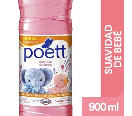 LIMPIADOR POETT BEBE DESINFECTANTE 900ML