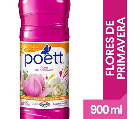 LIMPIADOR POETT PRIMAVERA DESINFECTANTE 900ML