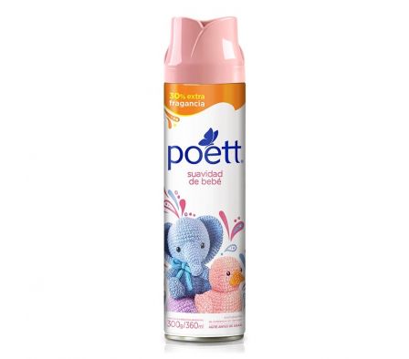DESODORANTE AMB. POETT BEBE 360ML