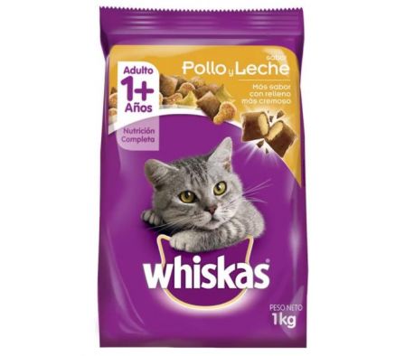 ALIM.P/GATO WHISKAS POLLO 1 KILO