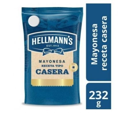 MAYONESA HELLMANNS REC TIPO CASERA 232GR