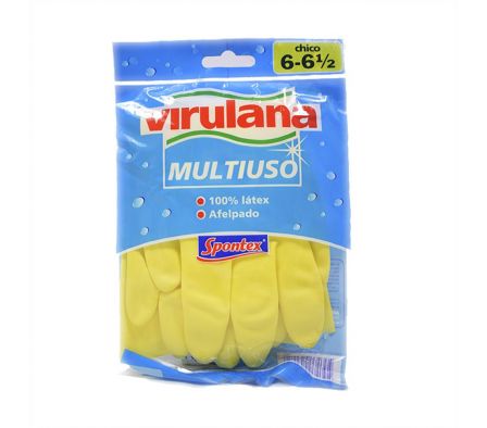 GUANTES VIRULANA DE LATEX PEQUEÑO