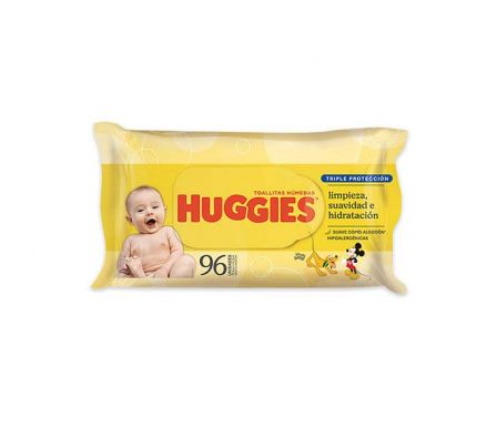TOALLITAS HUMEDA HUGGIES TRIPLE PROTECCION 96UN