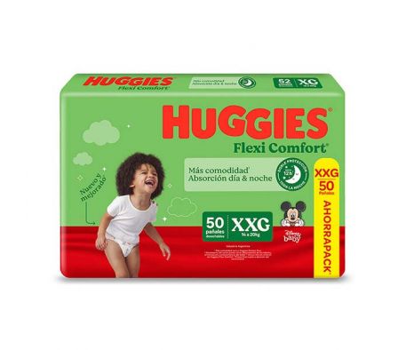PAÑAL HUGGIES ACTSEC FROZEN TAMAÑO XXG 50UN
