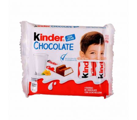 CHOCOLATE C/LECHE KINDER 50 GR.